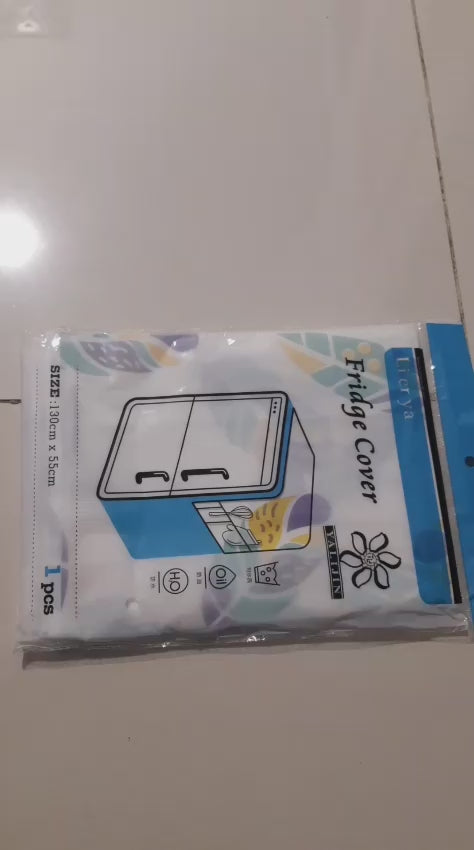 Anti-dust Waterproof Oil-proof Fridge Cover | Random Design